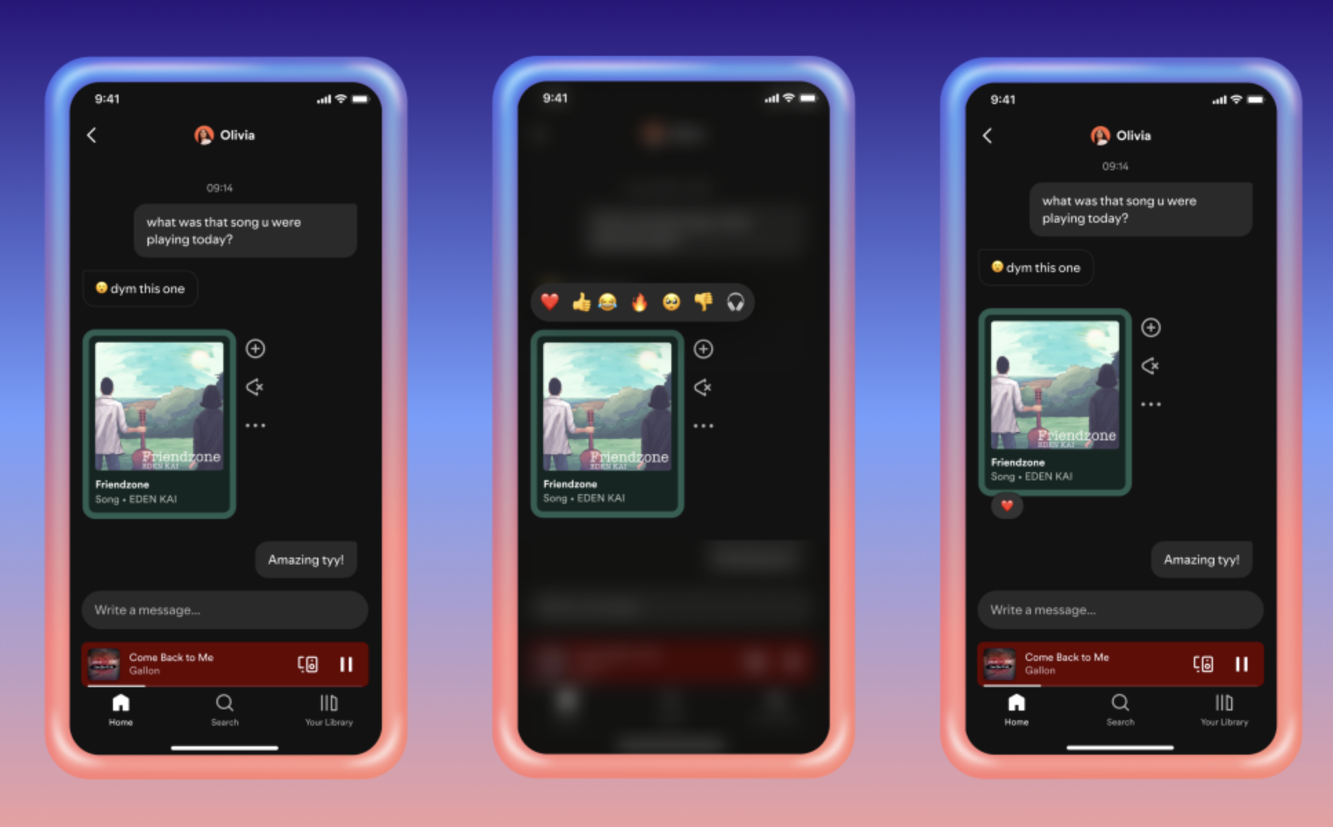 Spotify Surprises Everyone By Launching In-App Messaging Feature